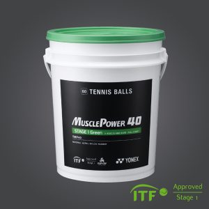 MUSCLE POWER 40 Tennis Balls