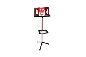 Precise T. T. Table Tournament Scoreboard With Folding Stand